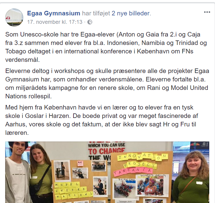 egaa gymnasium facebook opslag